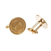 (image for) Celtic FC Gold Plated Cufflinks