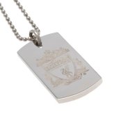 (image for) Liverpool FC Engraved Crest Dog Tag & Chain