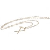 (image for) West Ham United FC Silver Plated Hammers Pendant & Chain