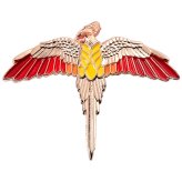 (image for) Harry Potter Fawkes Pin Badge