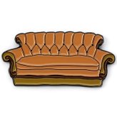 (image for) Friends Sofa Pin Badge