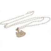 (image for) Newcastle United FC Silver Plated Pendant & Chain