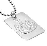 (image for) Newcastle United FC Silver Plated Dog Tag & Chain