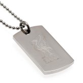 (image for) Liverpool FC Engraved Liverbird Dog Tag & Chain