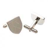 (image for) West Ham United FC Stainless Steel Formed Cufflinks