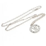 (image for) Chelsea FC Silver Plated Crest Pendant & Chain