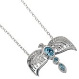 (image for) Harry Potter Sterling Silver Diadem Crystal Necklace