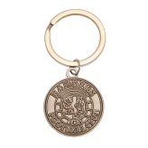 (image for) Rangers FC Antique Silver Ready Crest Keyring