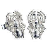 (image for) Harry Potter Sterling Silver Aragog Spider Stud Earrings