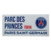 (image for) Paris Saint Germain FC White Street Sign