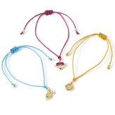 (image for) Harry Potter Golden Snitch Friendship Bracelet Set