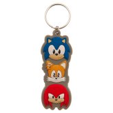 (image for) Sonic The Hedgehog Group PVC Keyring