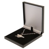 (image for) Arsenal FC Silver Plated Boxed Cannon Pendant