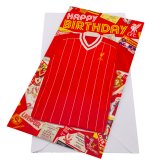 (image for) Liverpool FC Retro Shirt Birthday Card
