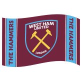 (image for) West Ham United FC Crest Stripe Flag