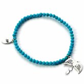 (image for) Harry Potter Stone Bracelet With Sterling Silver Diadem Charm