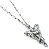 (image for) The Lord Of The Rings Silver Plated Evenstar Necklace