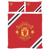 (image for) Manchester United FC Core Stripe Double Duvet Set