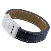 (image for) Arsenal FC Stitched Leather Bracelet