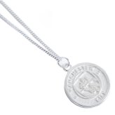 (image for) Manchester City FC Sterling Silver Pendant & Chain