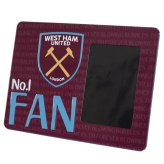 (image for) West Ham United FC No1 Fan Picture Frame Sign