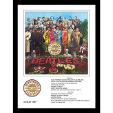 (image for) The Beatles Sgt Pepper Framed Collector Print
