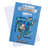 (image for) Minecraft Explore Birthday Card