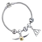 (image for) Harry Potter Silver Plated Spellbeads Bracelet