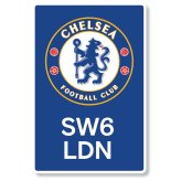 (image for) Chelsea FC Portrait LED Crest Sign