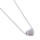 (image for) Newcastle United FC Stainless Steel Heart Necklace