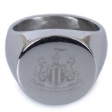 (image for) Newcastle United FC Round Signet Ring Large