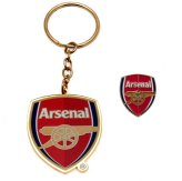 (image for) Arsenal FC Keyring & Badge Set