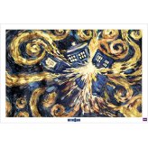 (image for) Doctor Who Exploding Tardis Poster 3