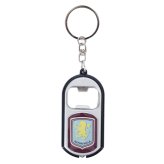 (image for) Aston Villa FC Keyring Torch Bottle Opener