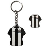 (image for) Newcastle United FC Home Shirt Keyring & Badge Set