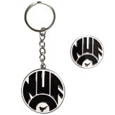 (image for) Newcastle United FC Retro 83-88 Crest Keyring & Badge Set
