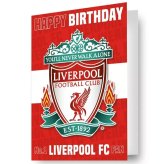 (image for) Liverpool FC 3D Lenticular Birthday Card