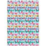 (image for) Bluey Balloon Gift Wrap
