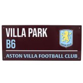(image for) Aston Villa FC Colour Street Sign