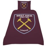 (image for) West Ham United FC Crest Single Duvet Set