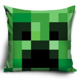 (image for) Minecraft Creeper Velvet Feel Cushion