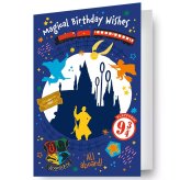 (image for) Harry Potter 3D Lenticular Birthday Card