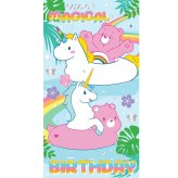 (image for) Care Bears Birthday Card