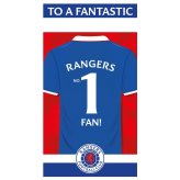 (image for) Rangers FC FC Personalised Birthday Card