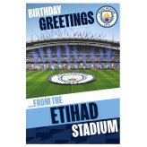 (image for) Manchester City FC Pop-Up Birthday Card