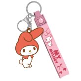 (image for) My Melody PVC Double Keyring