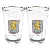 (image for) Aston Villa FC 2pk Shot Glass Set