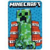 (image for) Minecraft Creeper Fleece Blanket