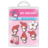 (image for) My Melody Charm Pin Set