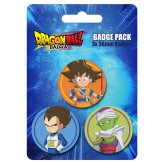(image for) Dragon Ball Z 3 Button Badges